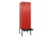 locker met bank,voor scheiding van kleding,HxBxD 2120x600x815mm,2vak