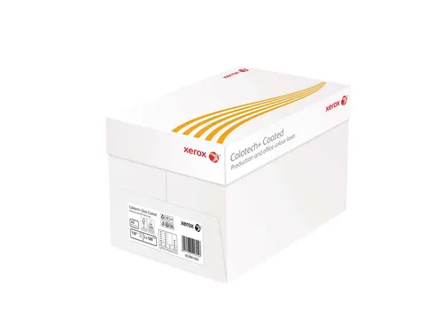 Laserpapier Xerox Colotech+ glossy coated A3 200gr wit 250 vel