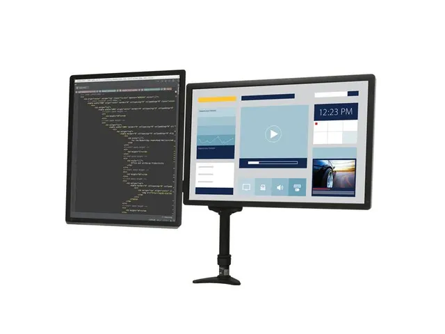 Bras Double écran à charnières