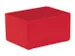 Inzetbak HxLxB 54x106x80mm Polystyreen Rood 50 stuks