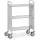 Dossierwagens 4870 150kg 3 Etages 720x350mm Ral7035