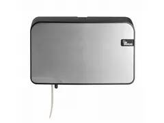 Duo Toiletrolhouder Zilver Compact max. dia 15 cm