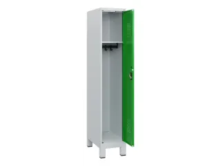 schoollocker,HxBxD 1630x300x500mm,1vak,vak B 300mm,cil.-slot,voeten - 1