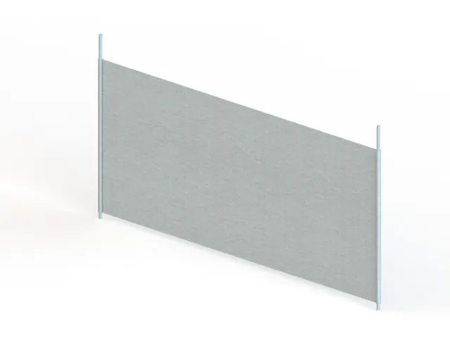 scheidingsplaat,v. inhaakstelling,HxD 300x500mm,doorgaand