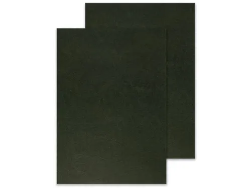 Voorblad A4 Zwart Lederlook 250 Grams Pak 100 Stuks