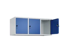 opzetkast,v. locker,3vak.,vak B 400mm,HxBxD 500x1200x500mm
