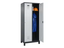 locker,HxBxD 1950x800x500mm,2vak,vak B 400mm,cil.-slot,voeten