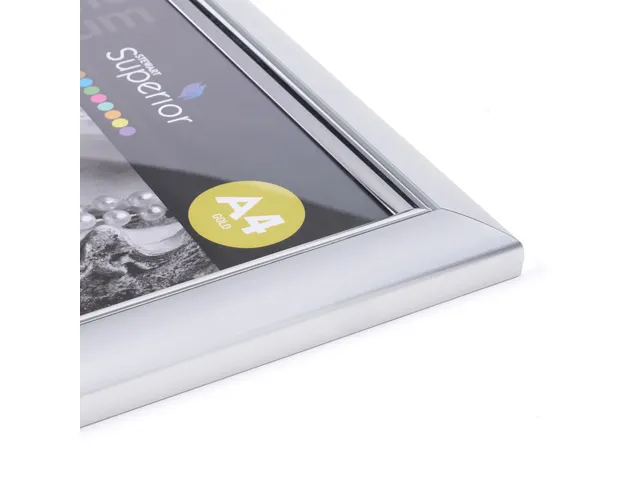 Fotolijst Seco A4 zilver plexiglas