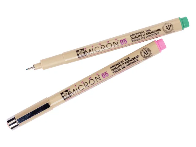 Fineliner Sakura Pigma Micron 05 0.45mm set 9 couleurs