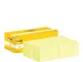 Notes 3M Post-it 655-CY 76x127mm jaune lot promo