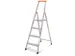 Escabeau Léger Aluminium Articulations Plastiques Plateforme Lxp 25x2