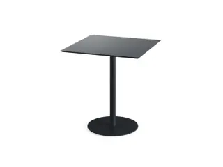 bistrotafel,HxBxD 730x700x700mm,rechthoekig,schotelvoet zwart - 1