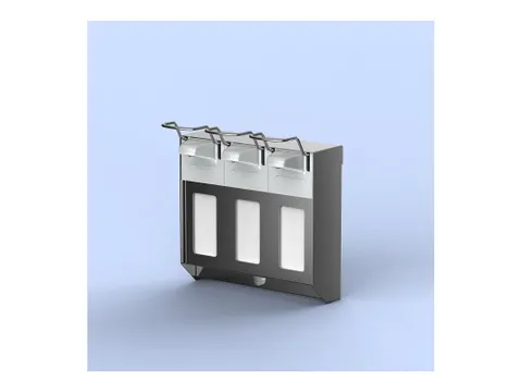 Trio Zeep- & Desinfectiemiddeldispenser Beugel Rvs 500 Ml