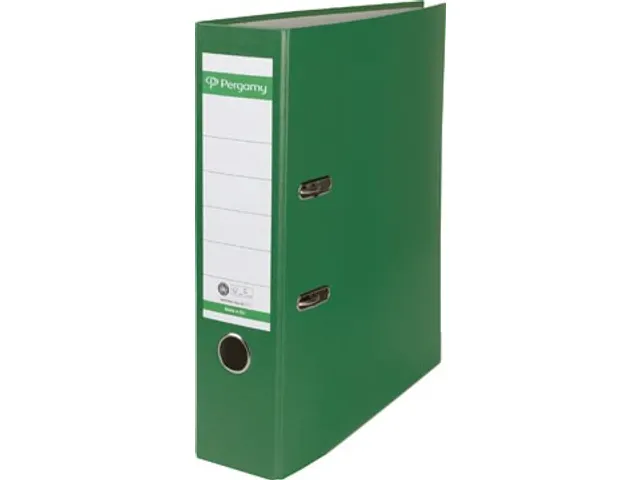 Ordner A4 Recycolor Papier 80mm Groen