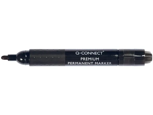 Premium permanent marker, 3 mm, ronde punt, zwart