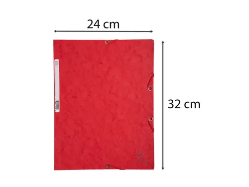 Elastomap Nature Future A4, 400 g/m², rood karton