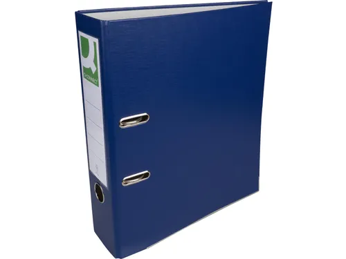 Ordner A4 PP en Papier 80mm Donker Blauw