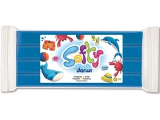 Darwi Boetseerpasta Softy Blauw 500 Gram - 1