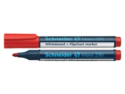 Whiteboardmarker Schneider Maxx 290 rond 2-3mm rood