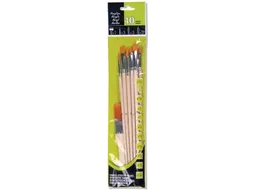 Acrylverfpenseel, set van 10 penselen