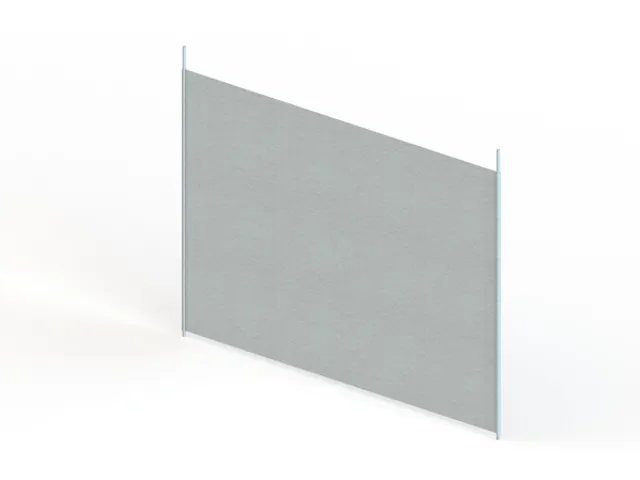 scheidingsplaat,v. inhaakstelling,HxD 500x600mm,doorgaand,staal