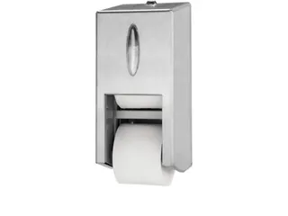 Tork 472019 Twin Hulsloos Mid-size Toiletpapier Dispenser RVS - 1