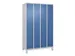 locker voor scheiding van kleding,HxBxD 1950x1200x500mm,4vak