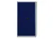 Armoire portes battantes 1806x914x400mm 3 tablettes acier gris/bleu