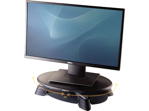 Monitorstandaard Fellowes Compact lichtgrijs/donkergrijs