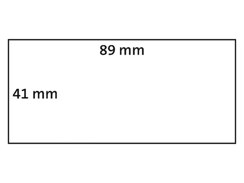 Etiket Dymo 11356 Labelprint Naambadge Label 41x89mm S0722560