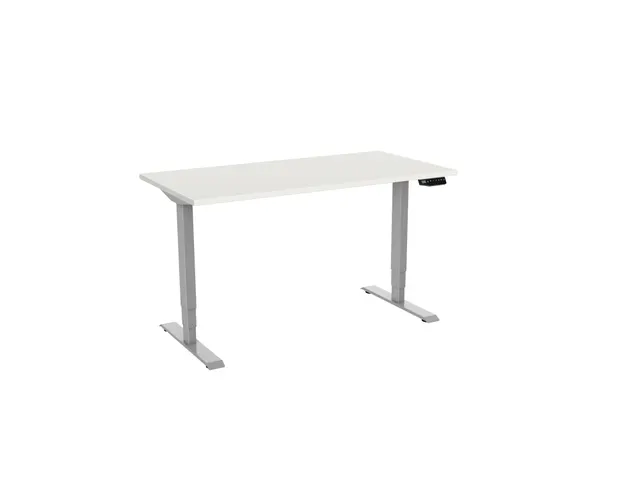 Piètement bureau assis-debout réglage électrique 180cm gris