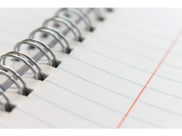 Collegeblok Kangaro A4 zwart gelinieerd 80 vel