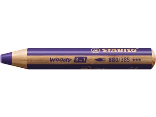 Kleurpotloden STABILO 880 woody 3 in 1 multitalent violet - 3
