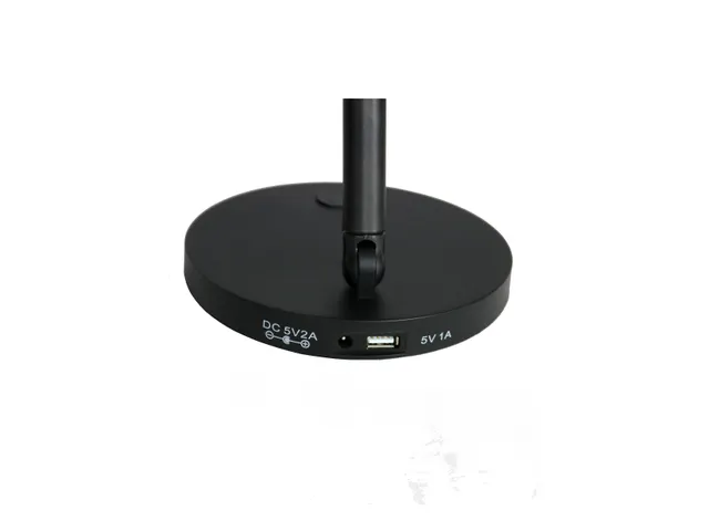 Lamp Jack Unilux Led Zwart Dimbaar USB-poort
