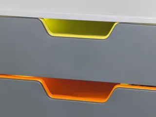 Ladenbox Durable Varicolor 5 laden grijs - 5