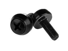 M5 x 12mm schroeven voor serverkast en rack zwart 100 stuks pak