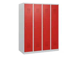 schoollocker,HxBxD 1530x1200x500mm,4vak,vak B 300mm,cil.-slot - 2