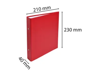 Ringmap PP A5 2R 30mm rood - 8