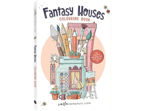 Kleurboek MUS Fantasy Houses