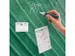 Glasmagneetbord Sigel mat PALM LEAFS 91x46cm