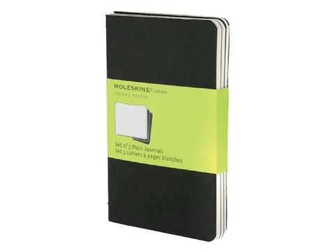 Schrift Moleskine Blanco Pocket Zwart 90x140mm