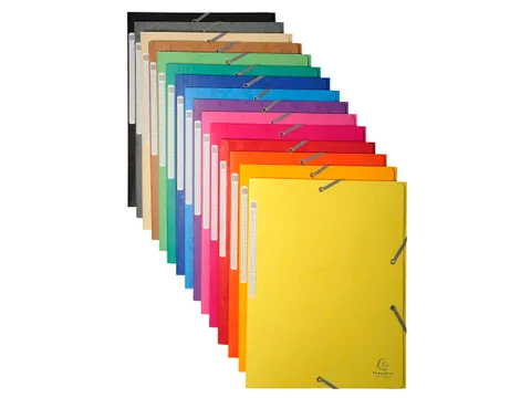 Elastomap Maxi capacity glanskarton 425gm² A4 Assorti