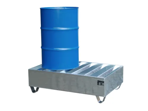 Opvangbak 2x 200l 224l 360x1200x800mm Profielrooster