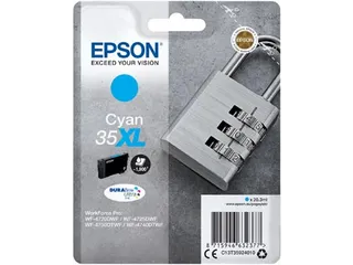 inktcartridge 35XL 203 ml OEM C13T35924010 cyaan - 2