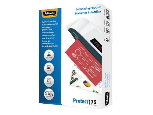 Lamineerhoes Fellowes A4 2x175 Micron glanzend 100stuks
