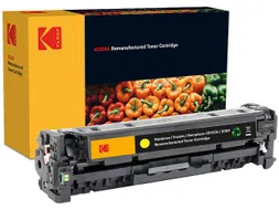 185H041204 Kodak Hp Ce412A Lj Pro Cartridge geel rebuilt 2600pagina's