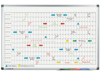 PREMIUM jaarplanner 60x90 cm horizontaal - 1