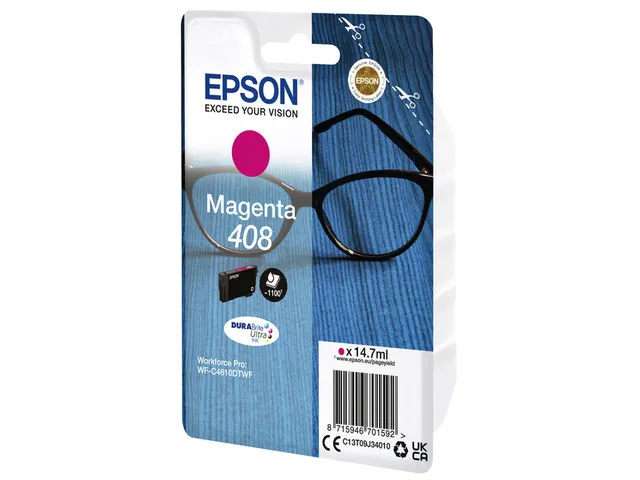 Inktcartridge Epson T09J340 408 Rood C13T09J34010