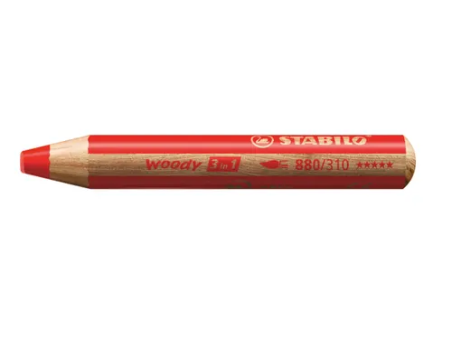 Kleurpotlood STABILO 882 woody 3-in-1 incl. 3 slijpers 38 stuks assort