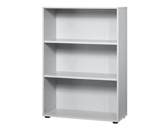 kantoorstelling,HxBxD 1270x800x400mm,2xhouten vloer,3ordnerhoogtes